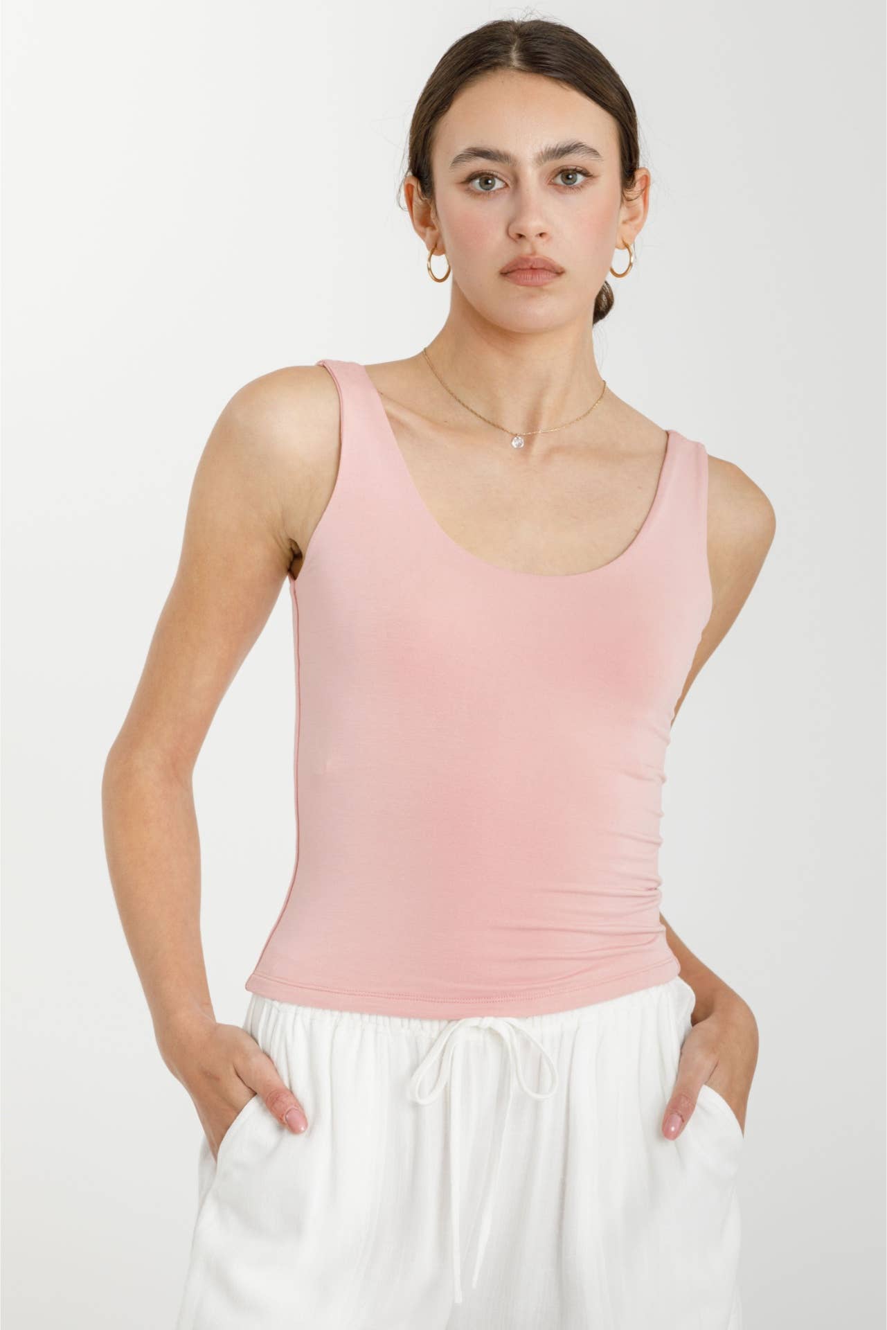 Basic Scoop Neck Tank