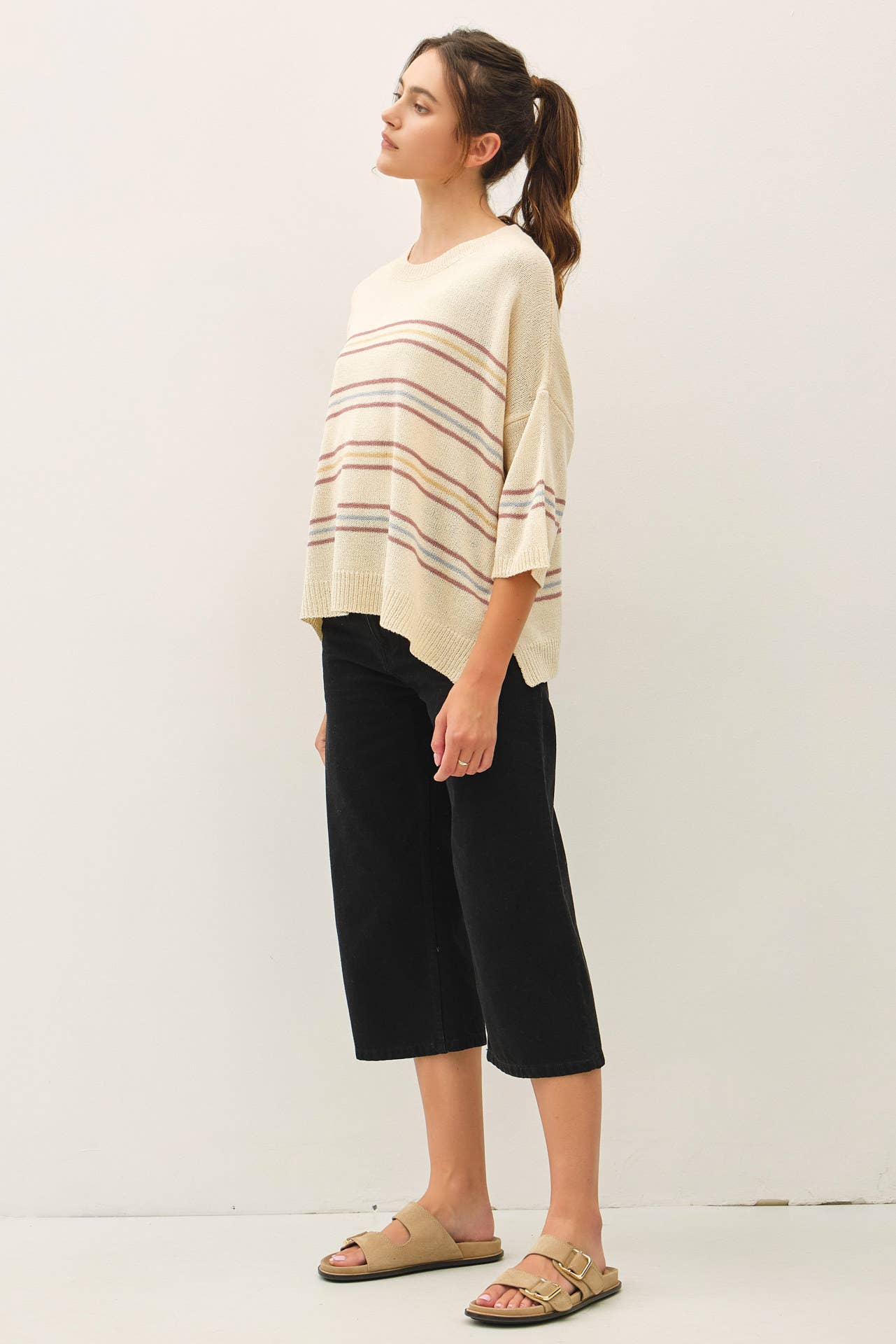 Sunwashed Stripe Pullover