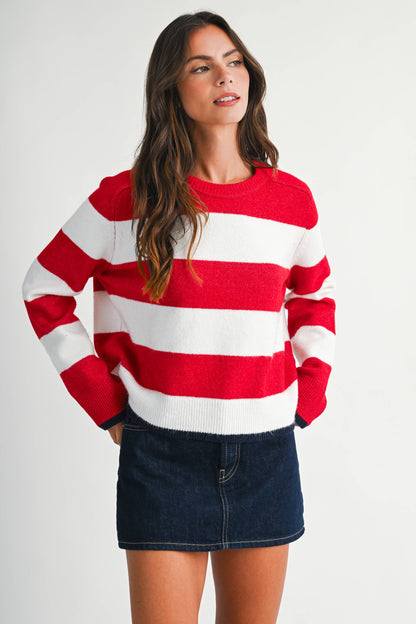Tide Stripe Sweater