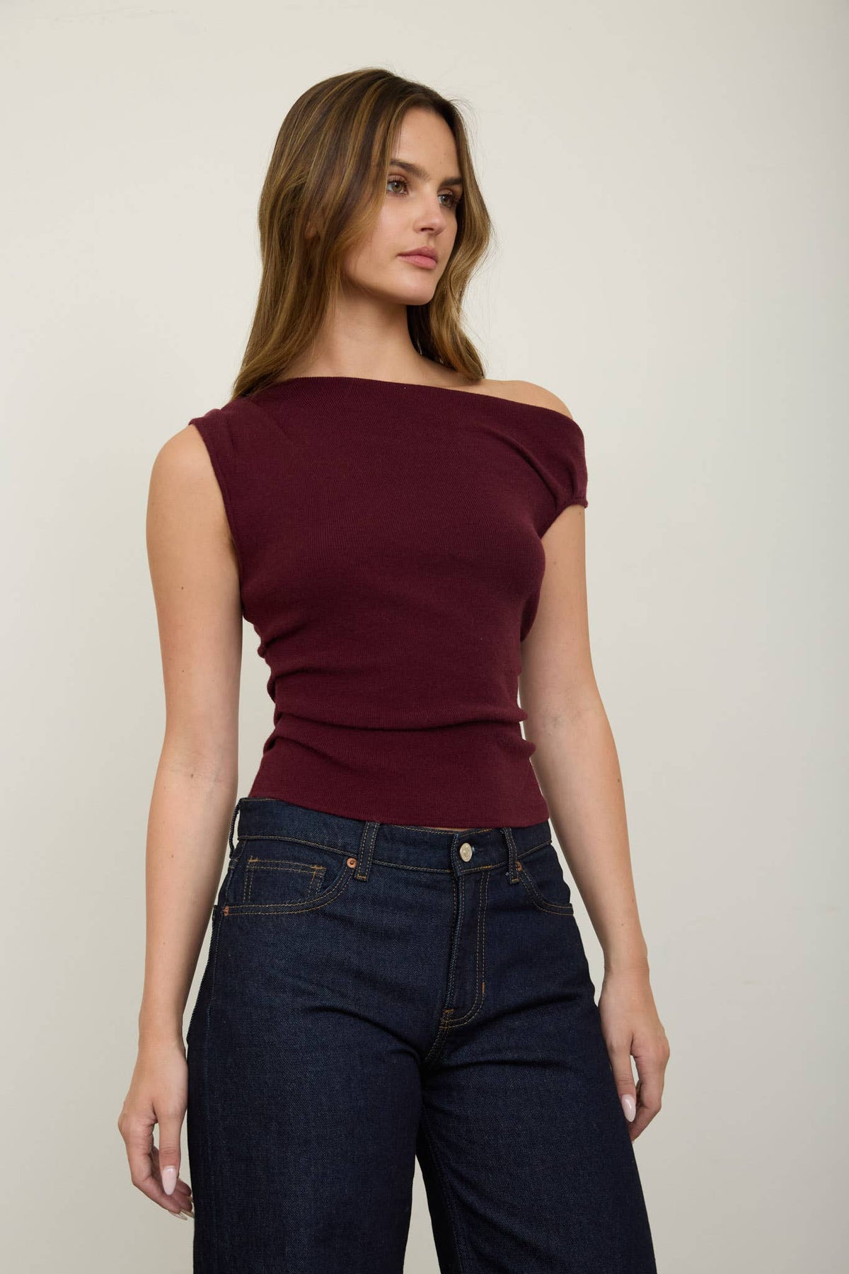Camille Asymmetrical Top