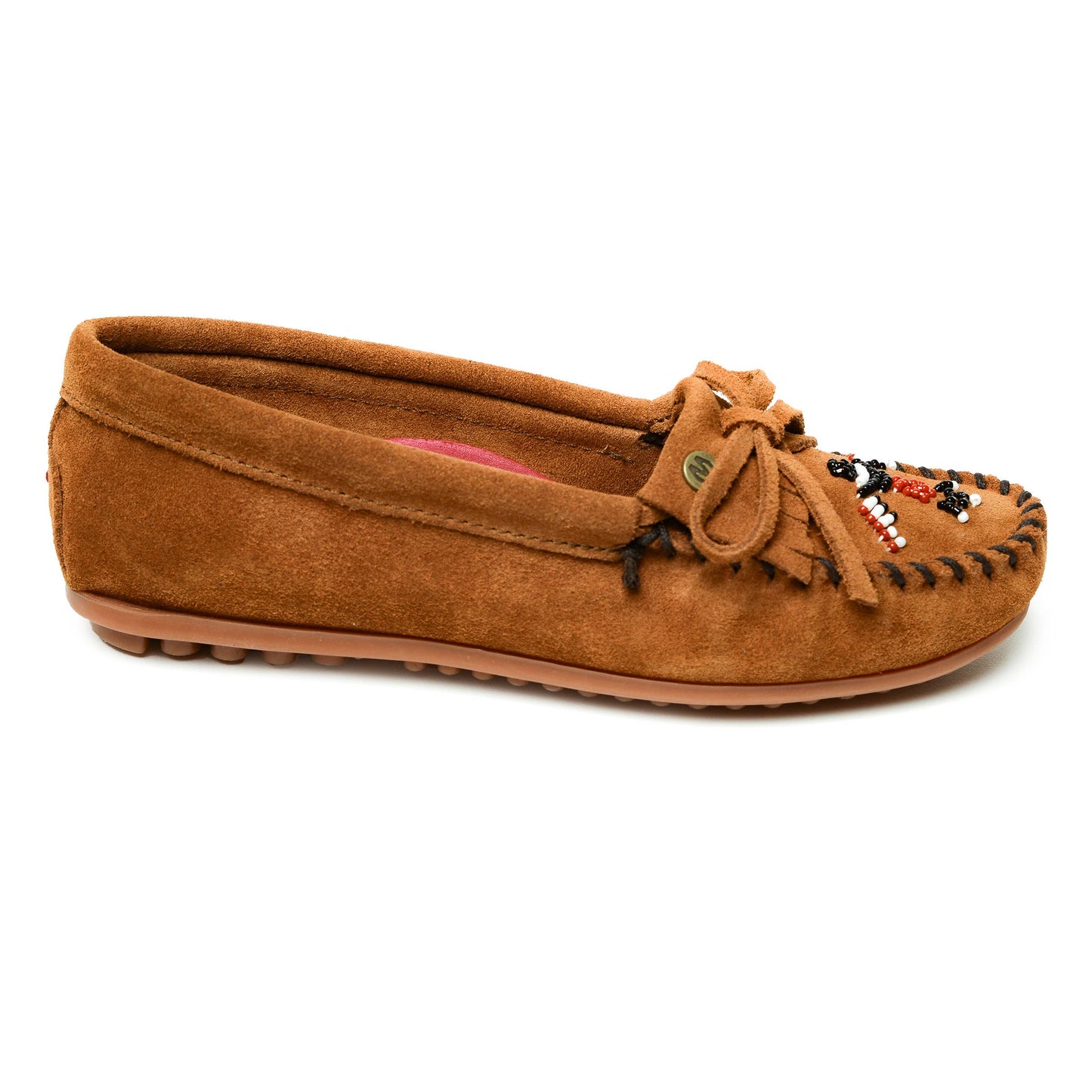 Women's Thunderbird Animikii Suede Beaded Moccasin