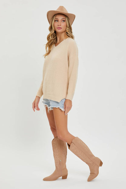 EVERYDAY CASUAL  SWEATER: HUNTER / Contemporary / L