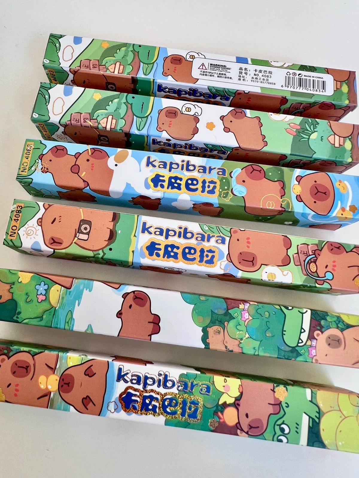 Capybara Blind Box Gel Pen Vol.3