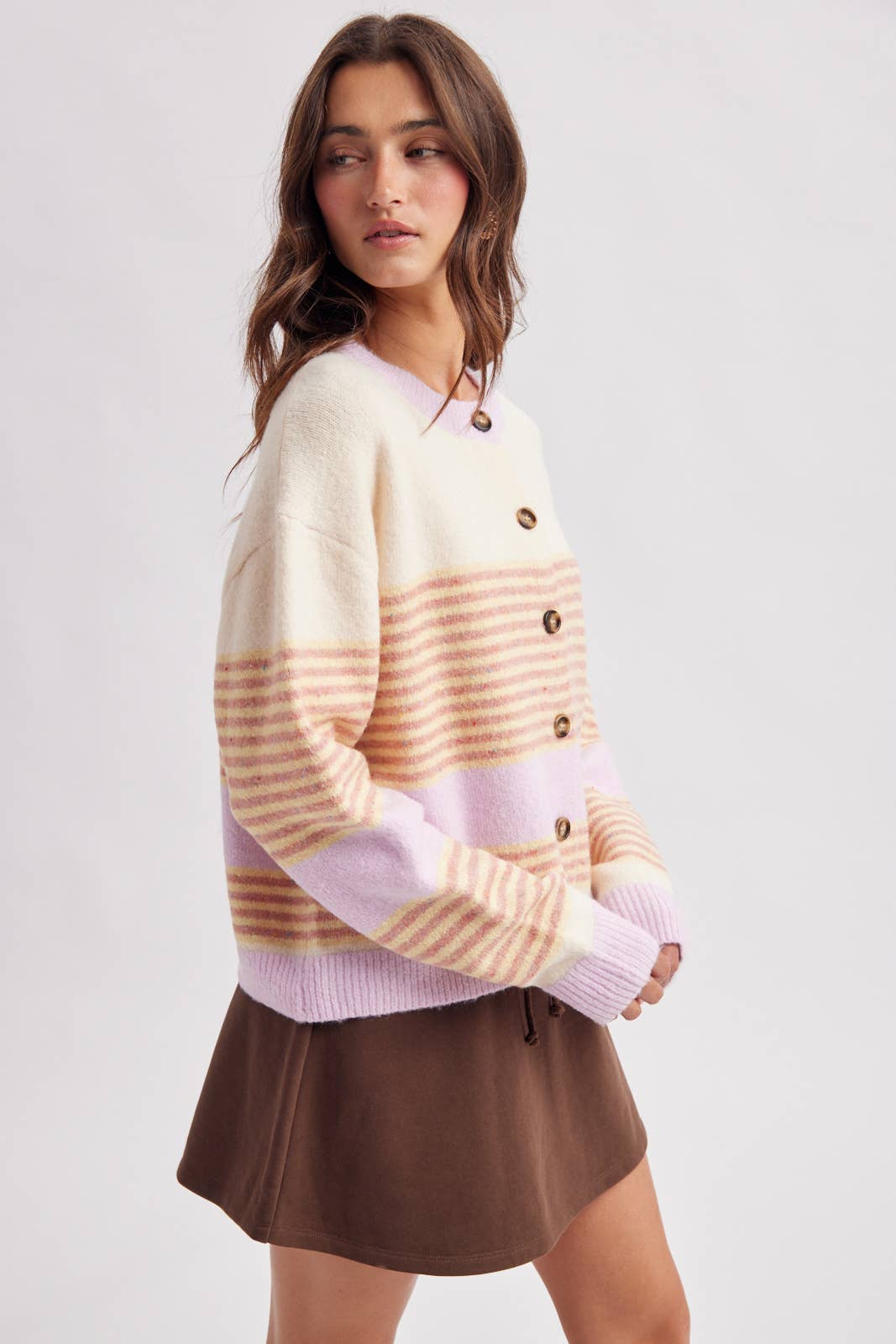 Coastal Colorblock Cardigan