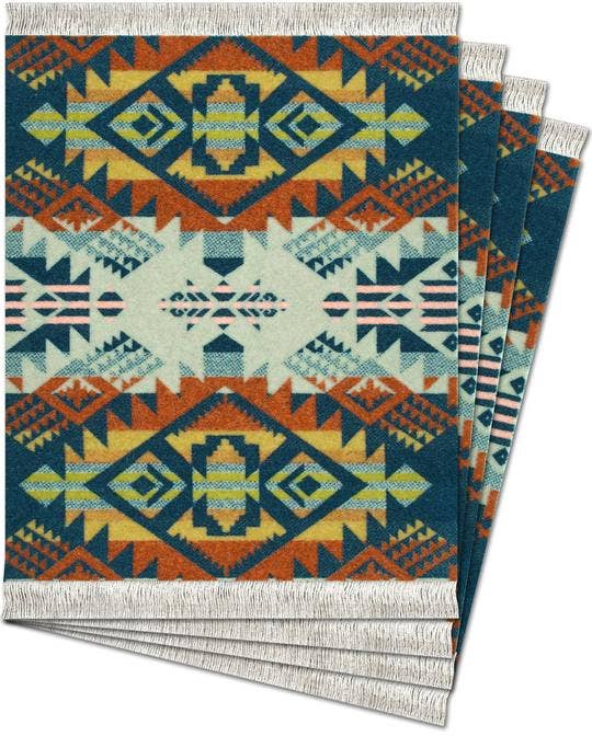 4 Pc CoasterRug® Set Pendleton® Journey West (PJW-C)