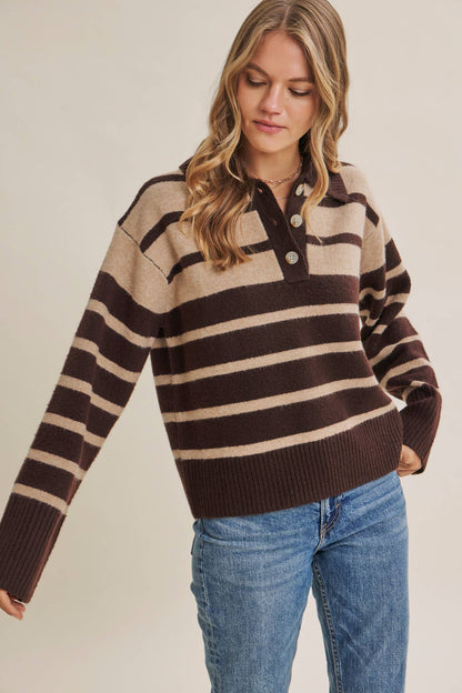 Sunday Harbor Stripe Knit
