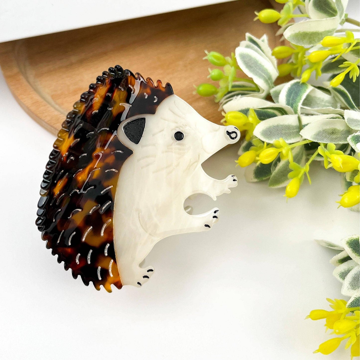 Cute Hedgehog Hair Clip=