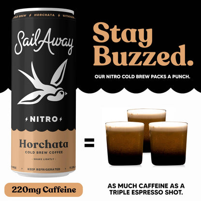 Cold Brew Coffee Cans - Vanilla & Cinnamon