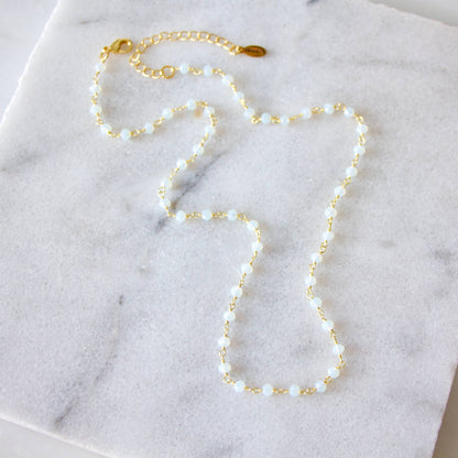 Opalite Beaded Necklace