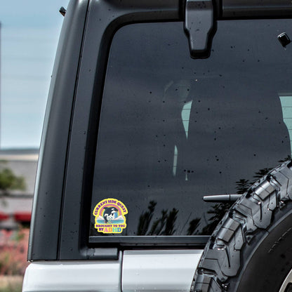 Current Side Quest Dolphin Sticker