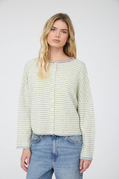 Driftwood Stripe Cardigan