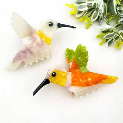 Hummingbird Hair Claw Clip