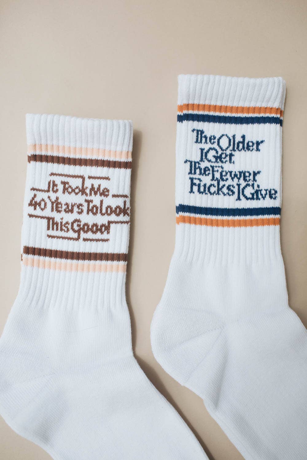 40 Years to Look This Good Socks