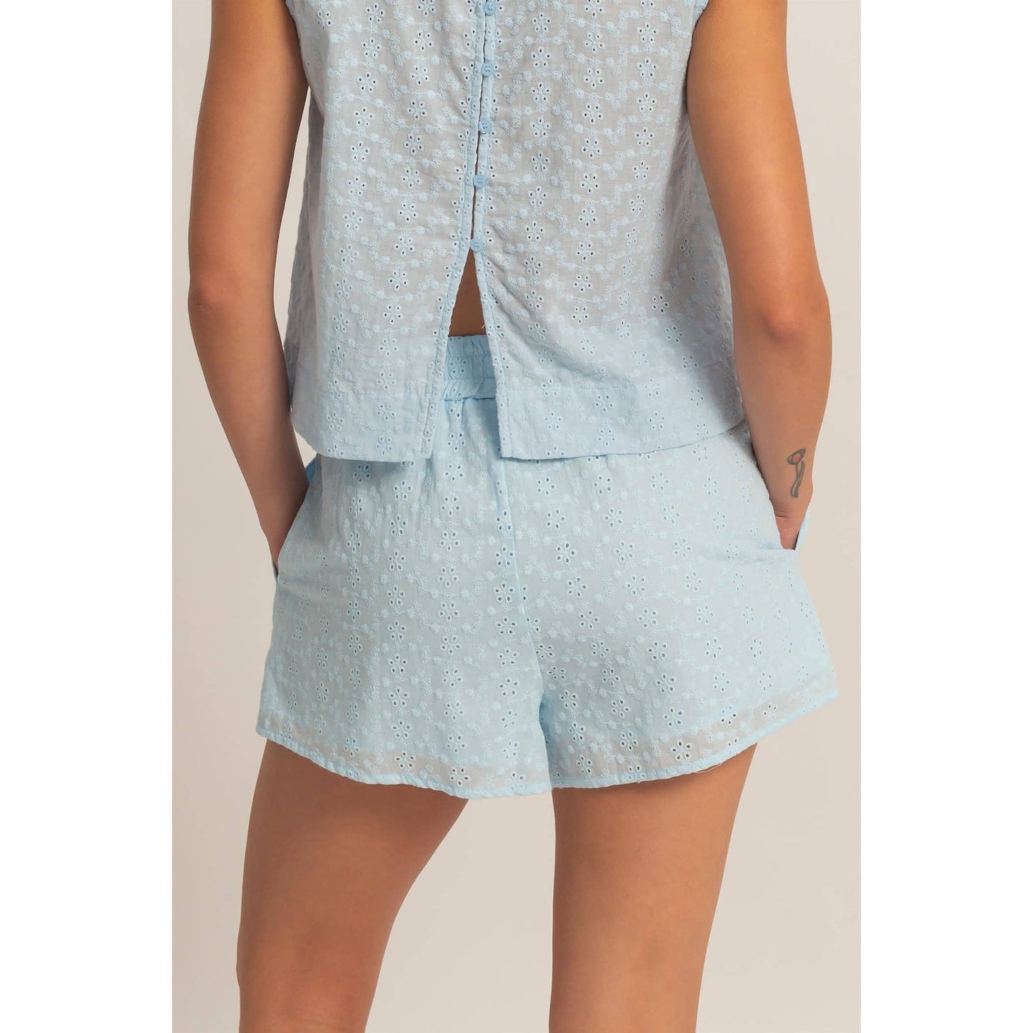 Meadow Eyelet Shorts