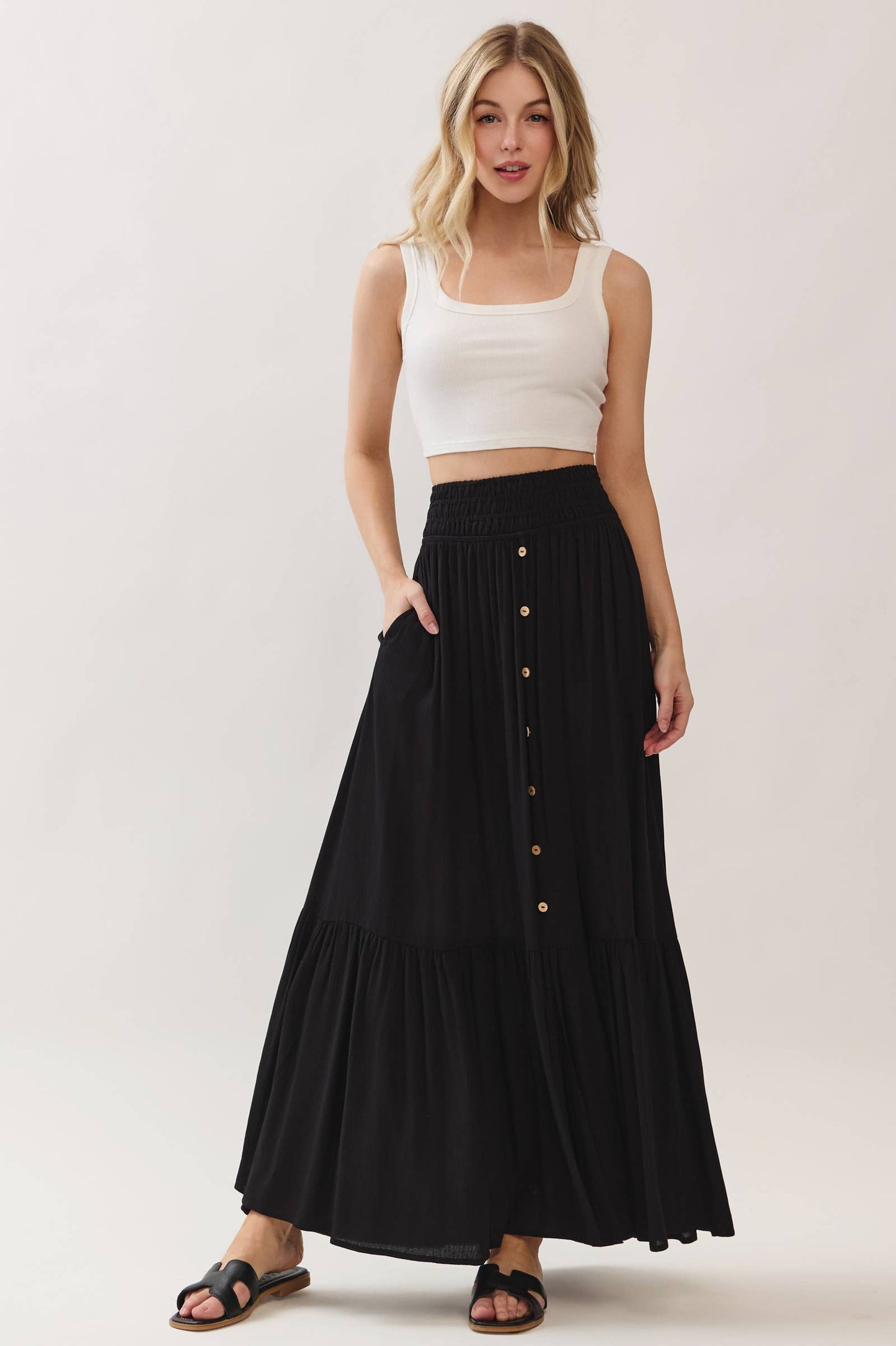 Easy Days Ruffle Maxi