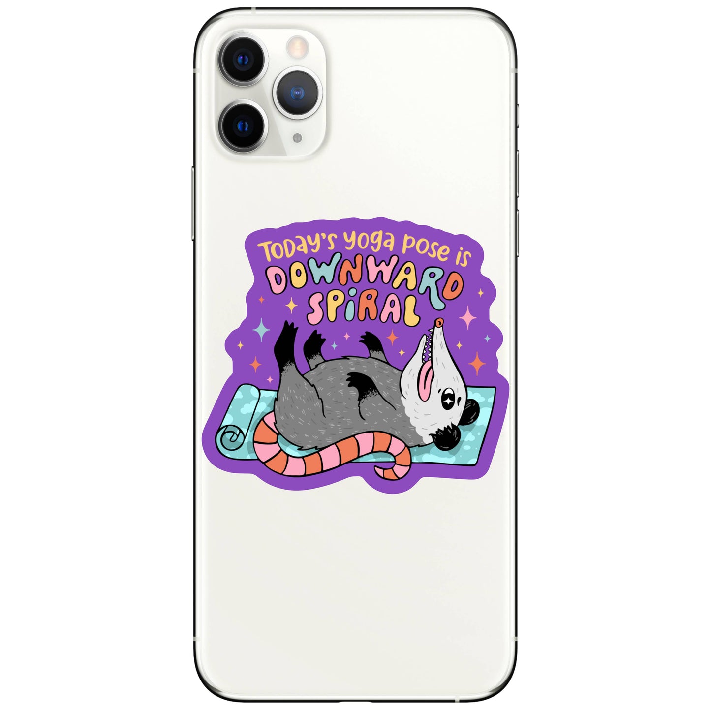 Todays Yoga Pose Sticker