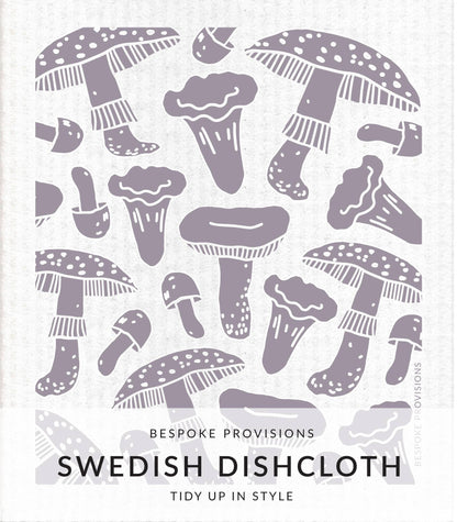 Mushroom Swedish Dishcloth