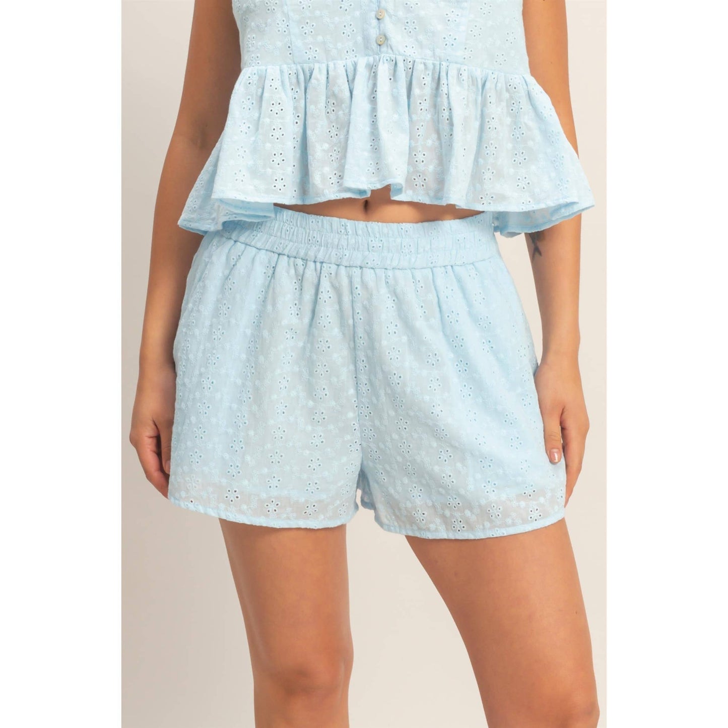 Meadow Eyelet Shorts