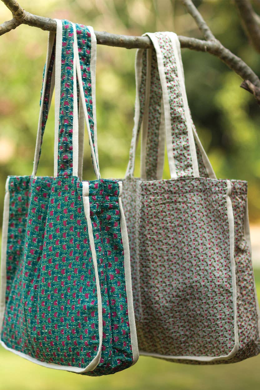 Kantha Reuseable Market Bags