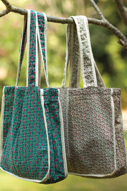 Kantha Reuseable Market Bags