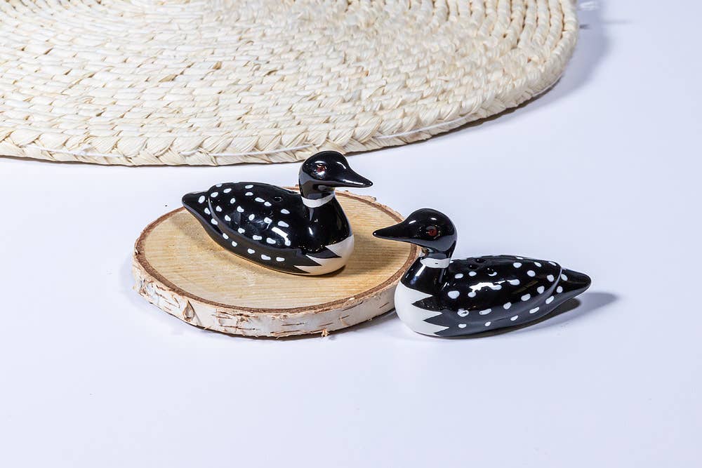 Loon Salt & Pepper Shakers 2.5"