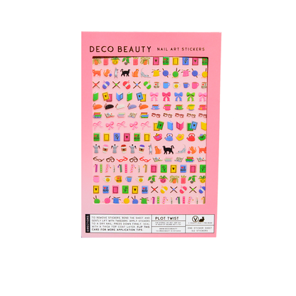 Nail Art Stickers - PLOT TWIST