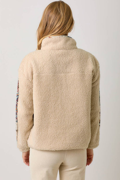 Oatmeal Fleece Pullover