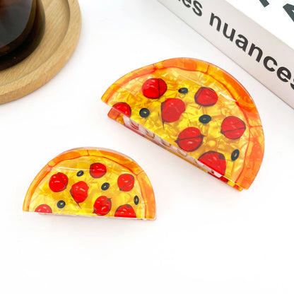 Half Pizza Hair Clip