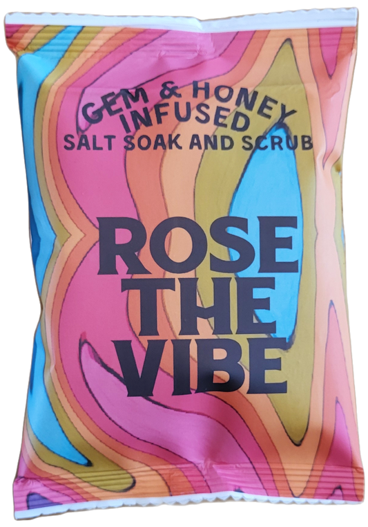 Rose the Vibe Bath Soak or Body Scrub