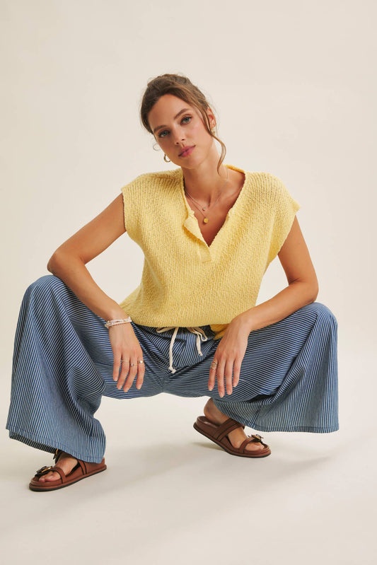 Breezy Cotton Sweater