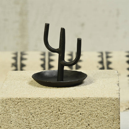 Cactus Ring Holder, Iron - Black