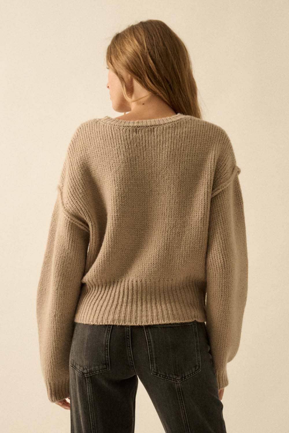 Cami Funnel Neck Sweater