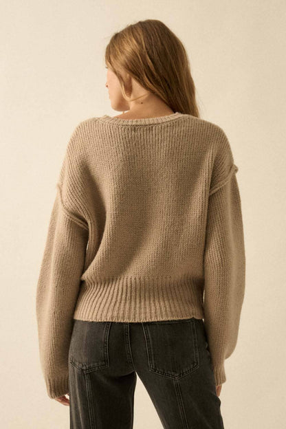 Cami Funnel Neck Sweater