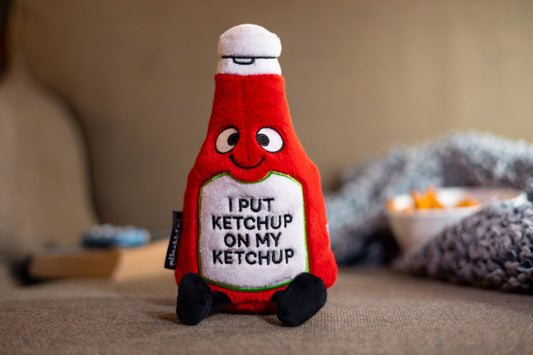 Ketchup Plush Just Kiddin' Plush For Kids Tweens Toy Funny