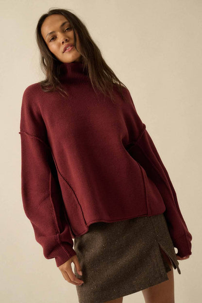 Cami Funnel Neck Sweater