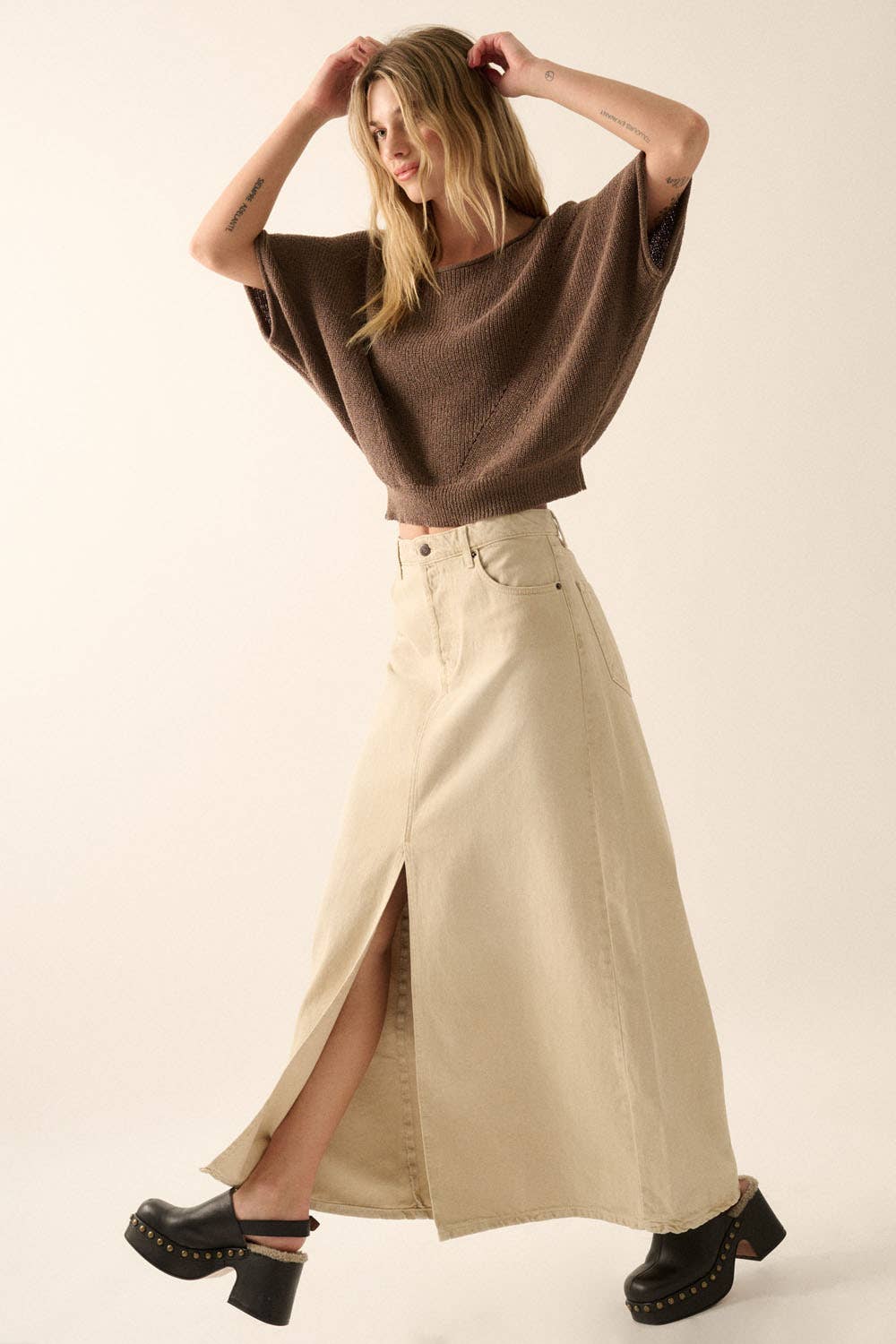 The Willow Pointelle Sweater