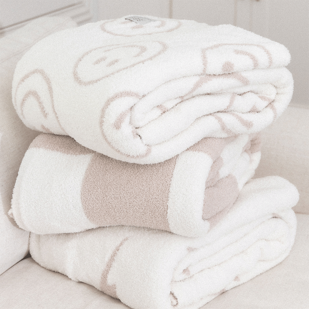 Checker Luxe Home Blanket