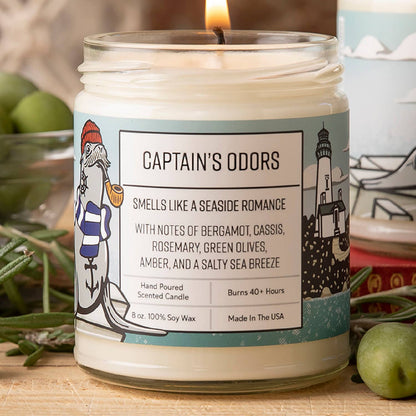 Captains Odors Candle