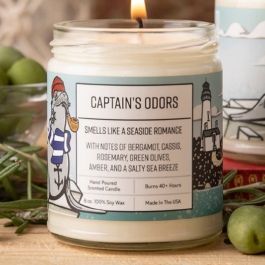 Captains Odors Candle