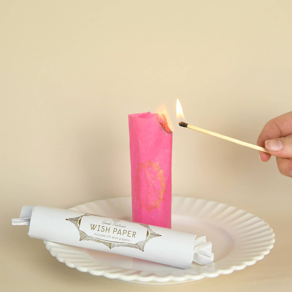 Magical Rising Wish Paper (Magenta) - Pastels - Tube of 10