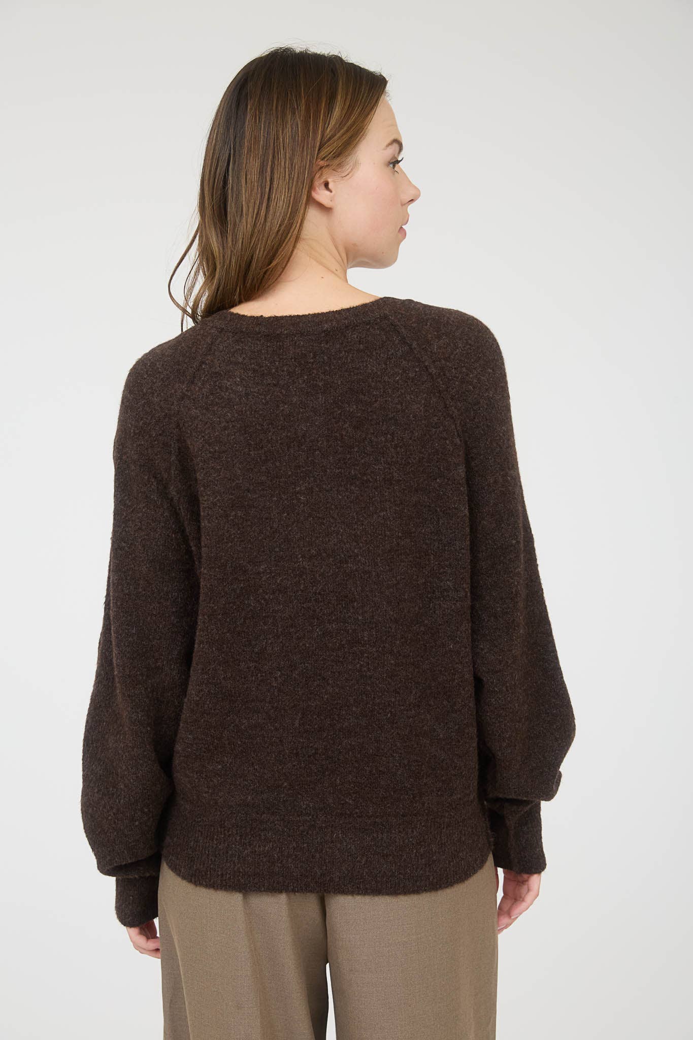 Laid-Back Henley Sweater