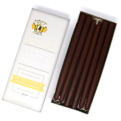 12" Hand Dipped Taper Candles USA Made