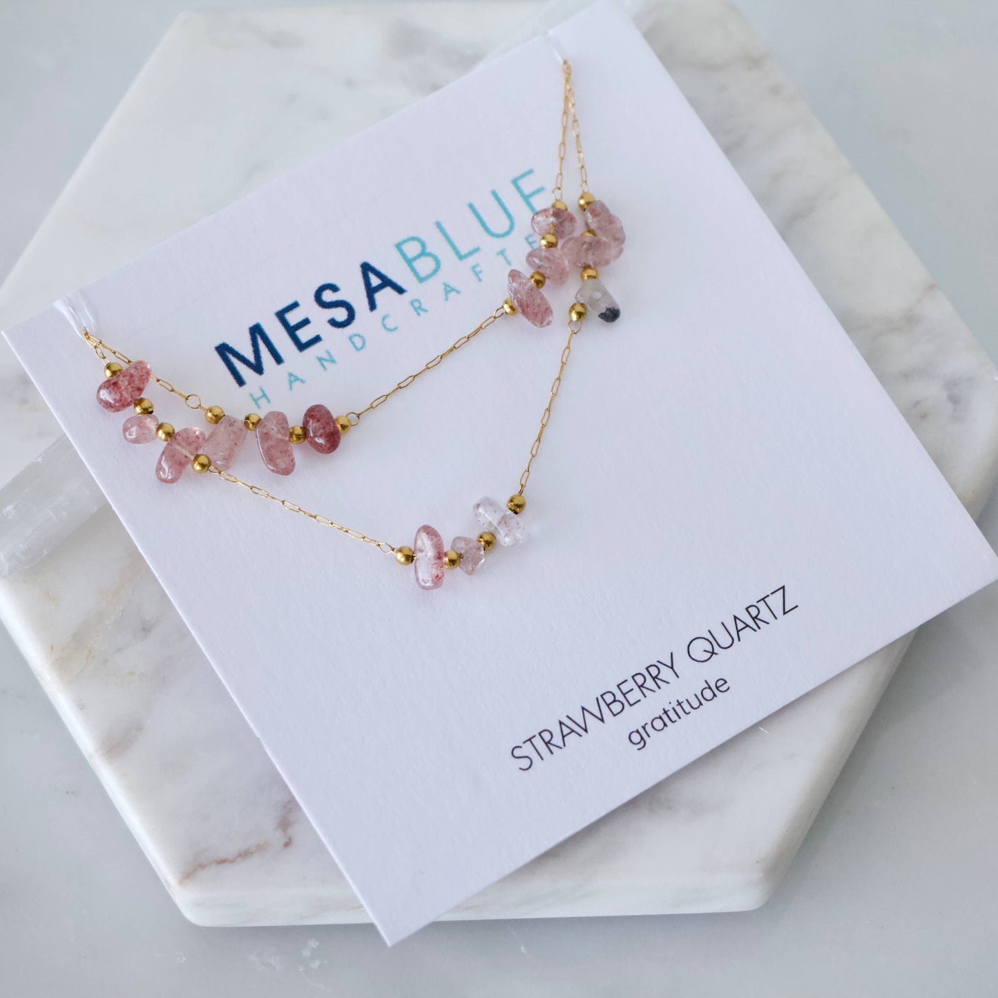 Nugget Gemstone Necklace
