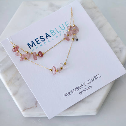 Nugget Gemstone Necklace