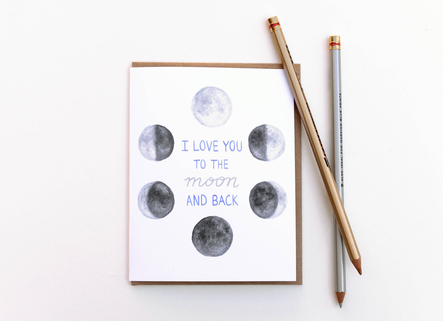 Moon Love Card