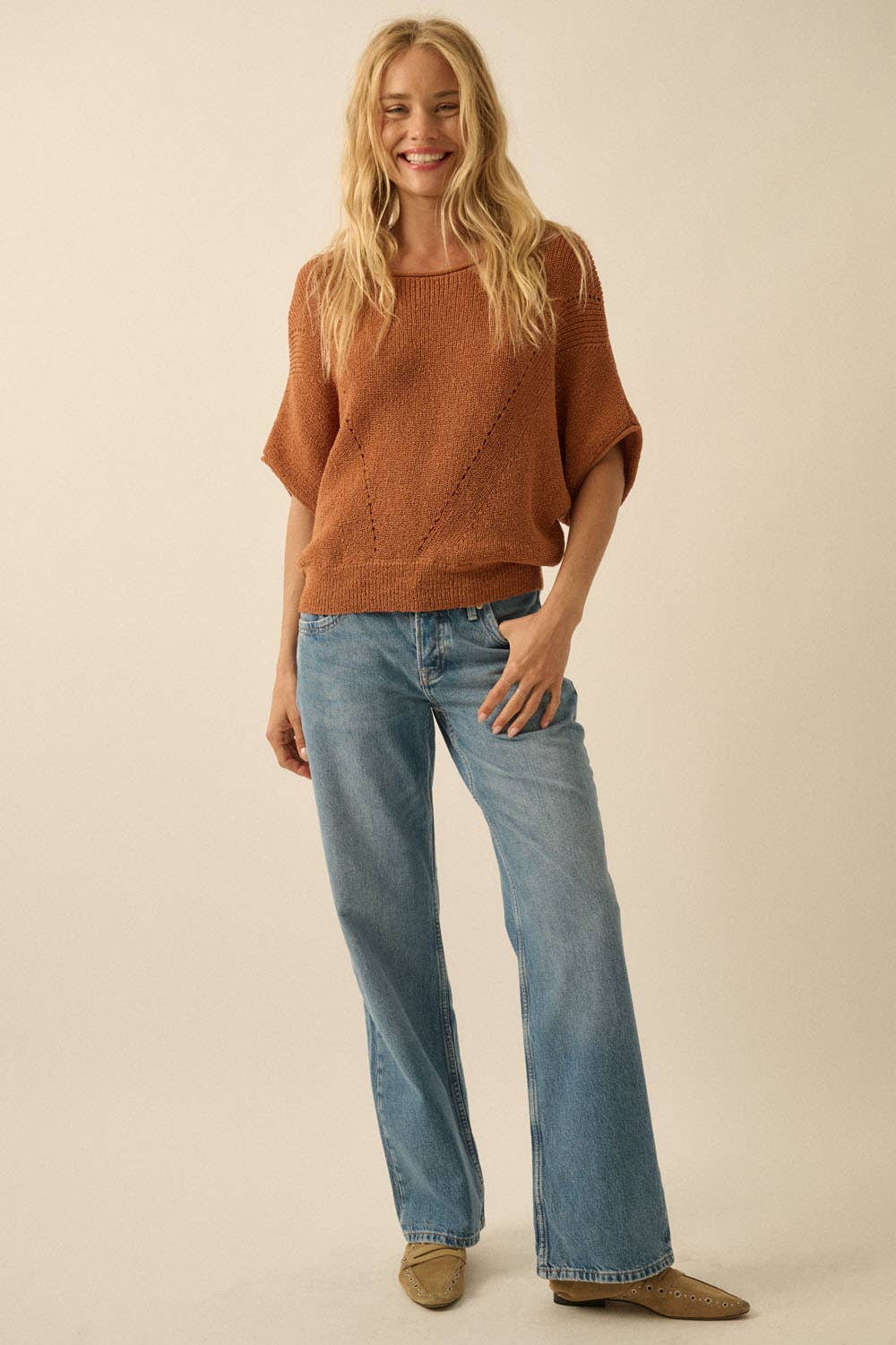 The Willow Pointelle Sweater