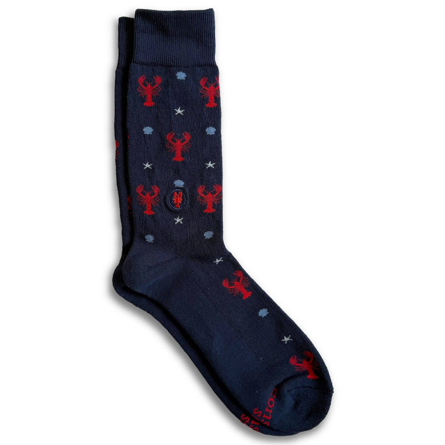 Socks that Protect Oceans | Navy Lobsters - Coastal Gifts