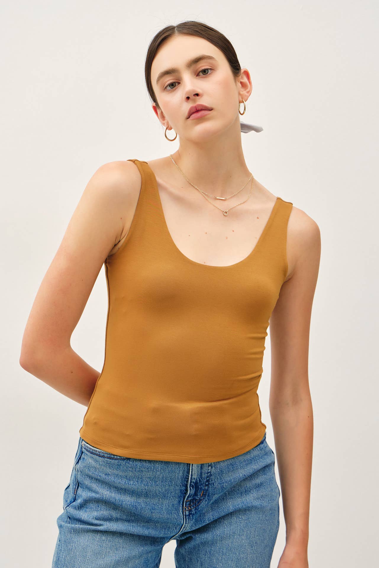 Basic Scoop Neck Tank