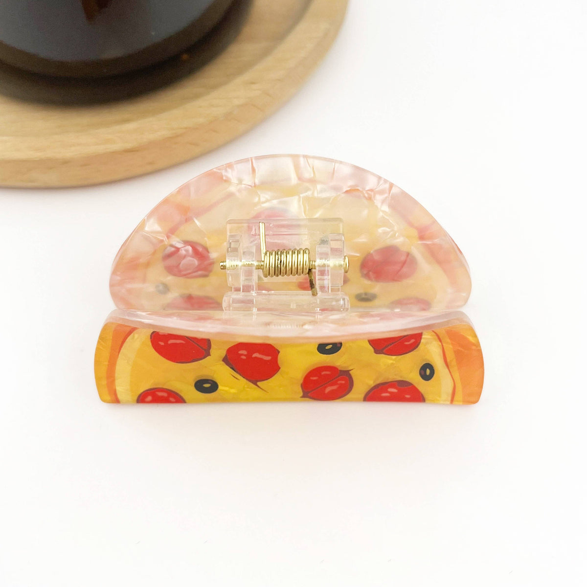 Half Pizza Hair Clip