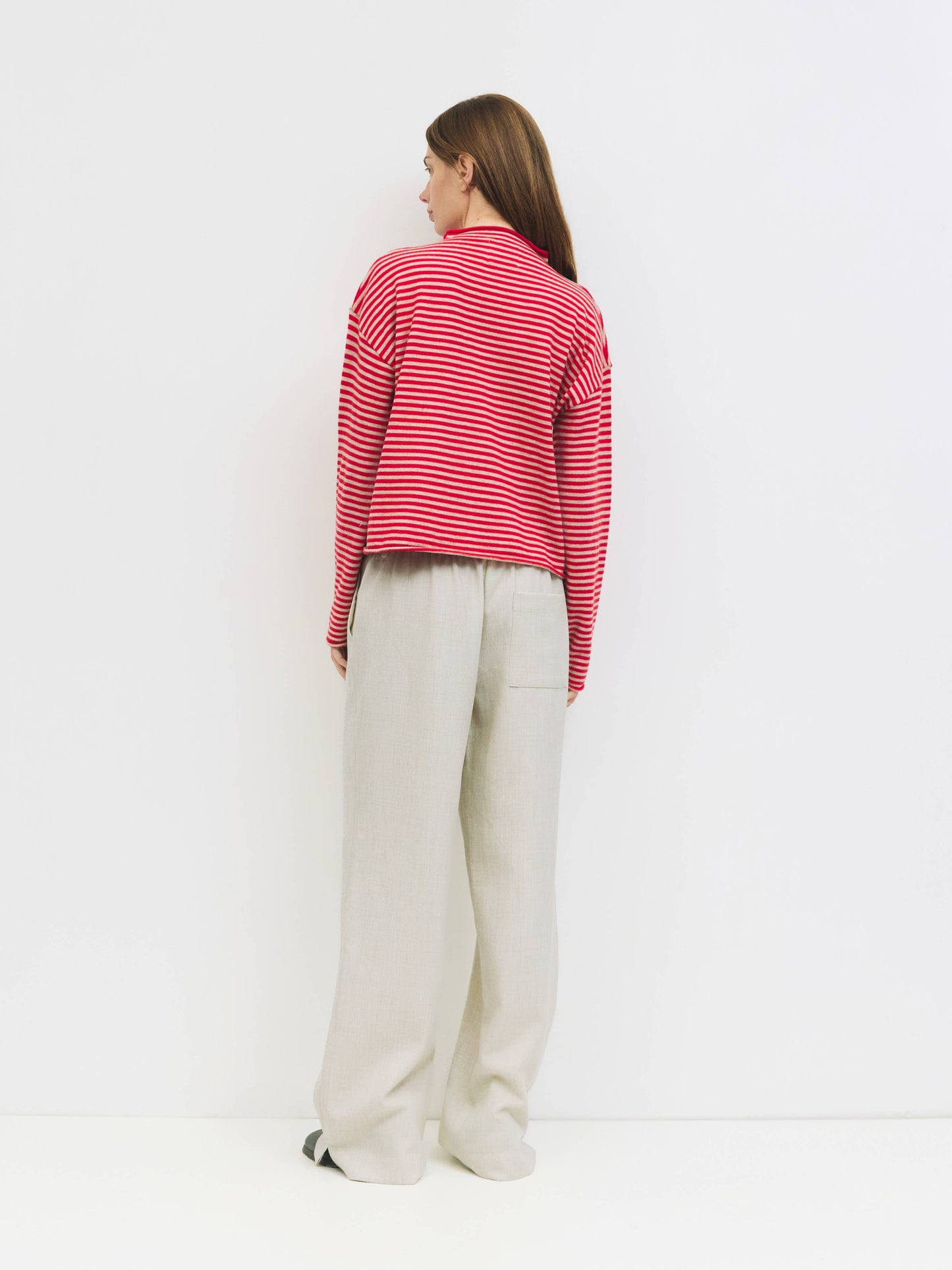 The Elisa Striped Cardigan